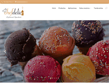 Tablet Screenshot of chefdelice.com